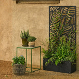 Support pour plantes à l'extérieur de Sapri Black
