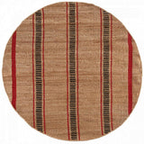Tapis Eden Groseille diamètre 160
