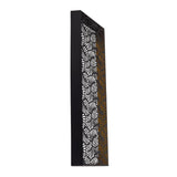 Lumière solaire / décolage "Ima" en métal noir, blanc chaud, avec capteur crépusculaire, env. 61,7 cm de haut, pour la zone extérieure