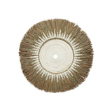 La Déco Murale Raphia Macramé - Blanc Naturel