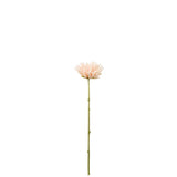 Plante artificielle J-Line Chrysanthème en rose clair, élégante et réaliste