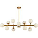 Lampe suspendue Ella Or Blanc