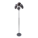 Lampadaire "ORION" fumé