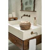 Le Panier Colonial Peek-a-Boo - Brun Naturel - S