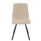 Détail de la chaise Clark montrant la texture du polyester