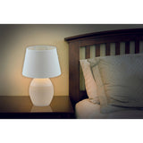 Lampe de table en céramique "tali" blanc