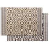 Set de table Kadra Naturel/noir 33 x 45