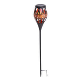 Piquet solaire à LED h: 85cm avec effet flamme; FlammeLumière