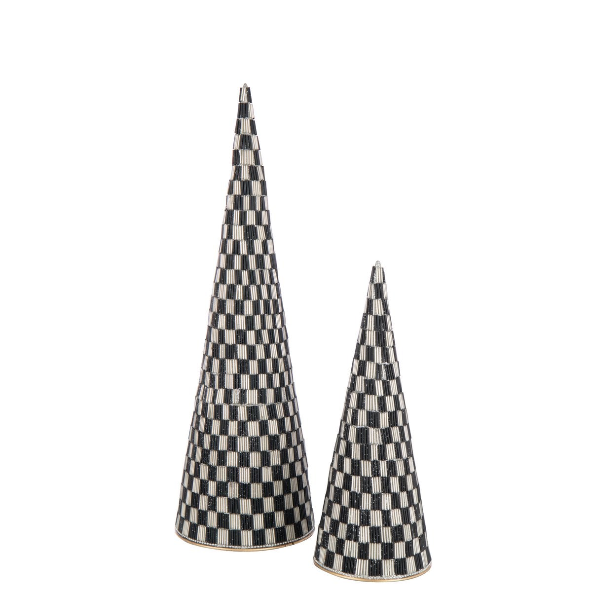 Ambiance décorative avec la guirlande J-Line Cone Beads sur une table