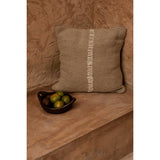 La Housse de Coussin en Point de Lin - Blanc Naturel