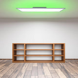 Panneau de rétroéclairage des LED intelligents, longueur de 100 cm, de nombreuses fonctions, transport de lampe en métal et en plastique, LED intégrés