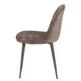 Mink de chaise d'oeuf (ensemble de 2)