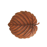 Plateau Flat Top J-Line en polyrésine marron avec une finition élégante