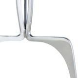 Table d'appoint métal ronde ø 45 x 56 cm table décorative marbre Sohoo cadre argent ou or