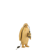 Lampe J-Line Penguin sur une table en bois