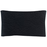 Coussin recyclé Maia Caviar 30 x 50