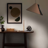 Suspension Silence M D40cm cuir revalorisé