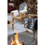 Plaid recyclé Gini Carbone 127 x 160