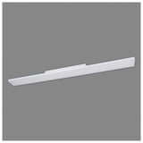 Panneau LED Light "Carente" Longueur 119,5 cm, sans cadre, de nombreuses fonctions, en métal et en plastique, blancs, LED intégrés