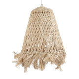 Le Pendentif Méduse Abaca - Naturel - L
