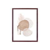 Aspen Frame Set - Cadre marron foncé dans un salon contemporain