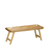 Plateau Duko marron foncé