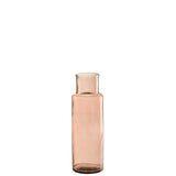 Détail du vase J-Cylindre, design épuré en verre