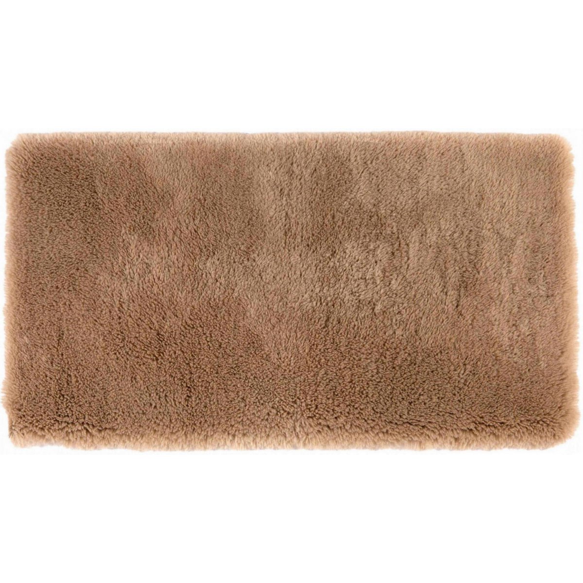 Tapis Billy Naturel 80x150 cm en fausse fourrure ultra moelleuse