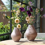 Vase - Lesse rose pastel métallisé
