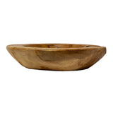 Bol en teck Ø 25 cm Produit naturel unique à base de bois de racine