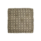 Coussin boîte Evissa noir 45x45x10