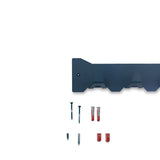 Gorillz Triangle Three - Design Industriel - Portemanteau Mural - Bleu