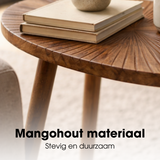 Table d'appoint Pomante Marron foncé