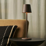Lampe sans fil Jasper marron moka avec batterie