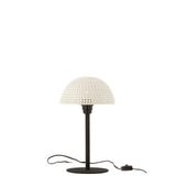 Vue latérale de la lampe J-Line Mushroom Balls montrant son design élégant.