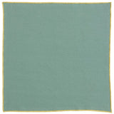 Serviette de table recyclée Grace Aqua 40 x 40