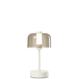 Détail de la lampe J-Line Woa, finition métal blanc