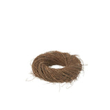 Détail de la couronne ronde J-Line, texture bois naturel
