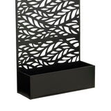 Support pour plantes à l'extérieur de Sapri Black