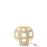 Vue latérale de la lampe de table Globe J-Line