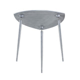 Table d'appoint Table décorative en métal ALSTER 40x45x40 cm Classe triangulaire.