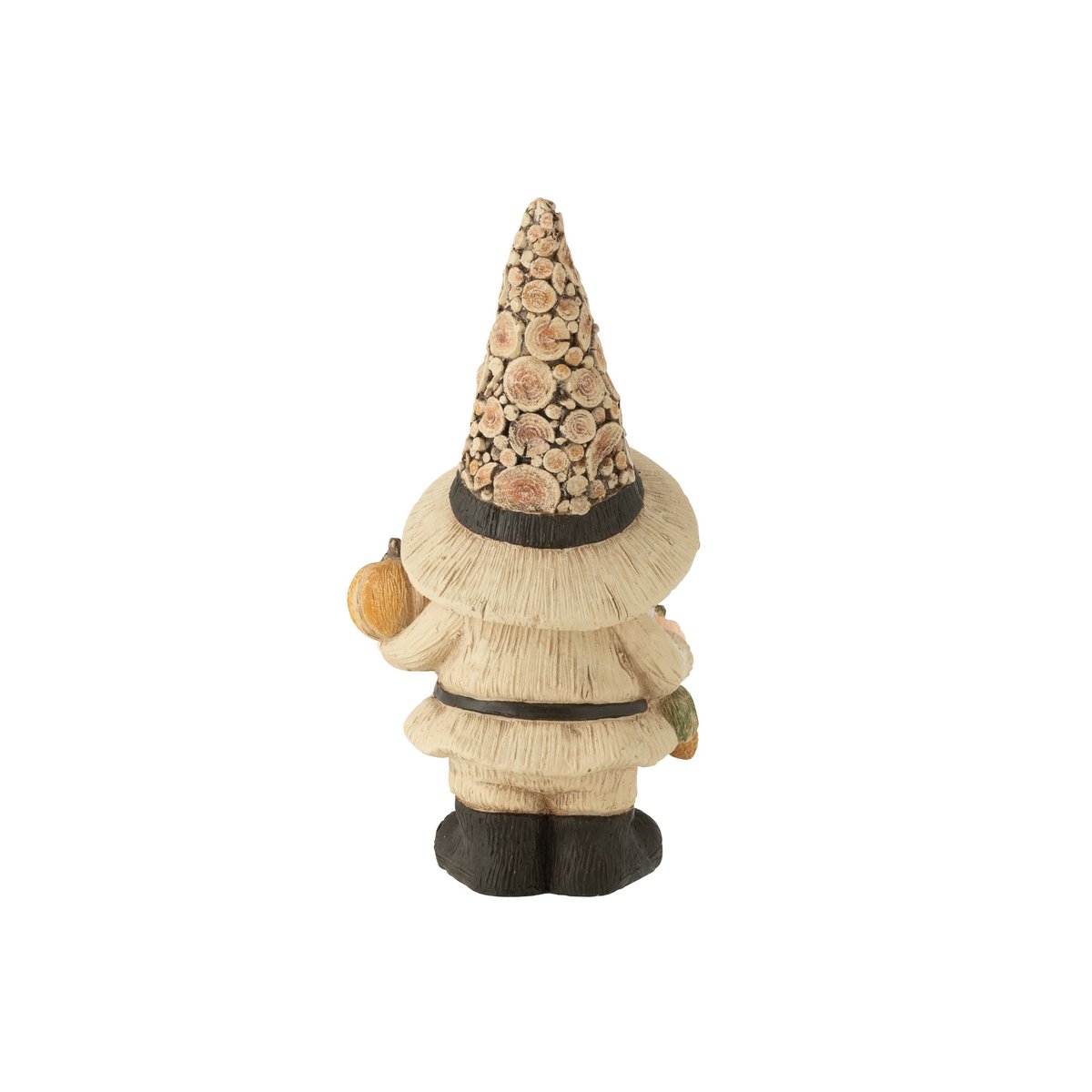 Figurine J-Line Gnome en bois et polyrésine, vue de face