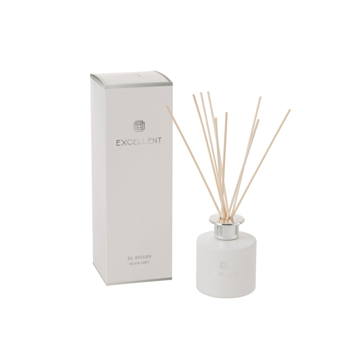 Bâtonnets parfumés J-Line Excellent sur une table, décoration élégante