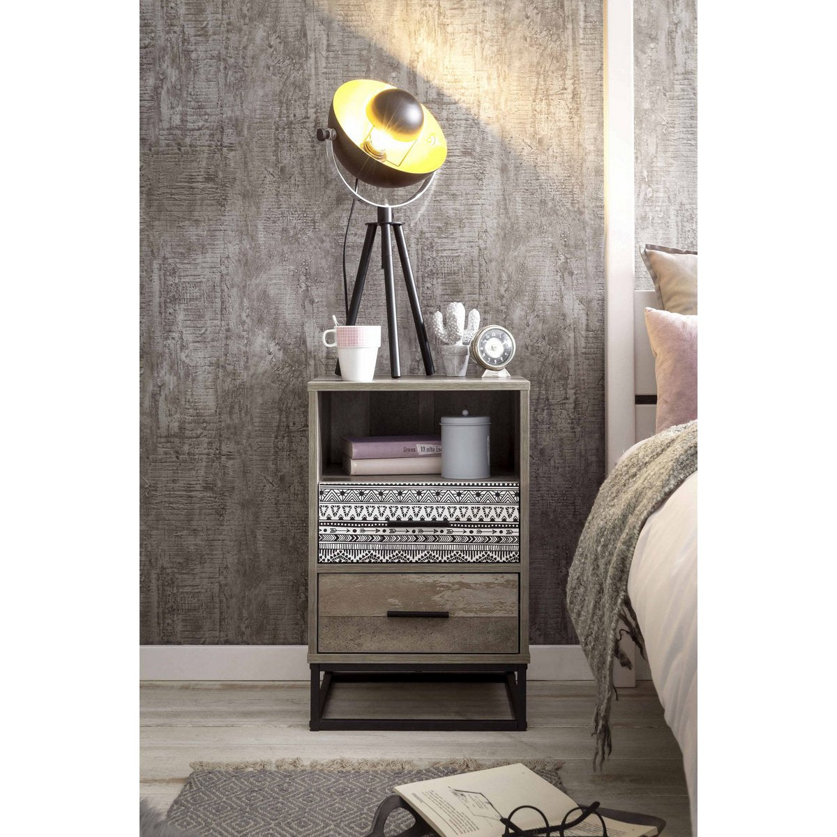 Commode Moebilia avec accessoires de chambre