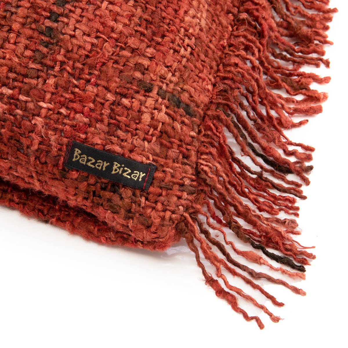Détail de la texture en coton de la housse de coussin Oh My Gee