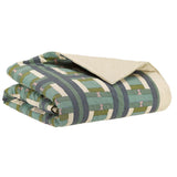 Couette Tahho Vert de Gris 85 x 200, élégante et raffinée