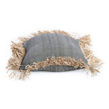 La Housse de Coussin Cotton Bonita - Noir Naturel - 40x40