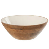 Bol J-Line Kos en bois, design scandinave avec finition naturelle