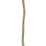 Branche décorative J-Line Single Glitter en plastique champagne avec finition glitter, idéale pour une décoration intérieure élégante.