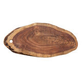 Disque d'arbre 34x216cm o. 52x24cm planche de service planche à découper en bois de service décoration acacia solide